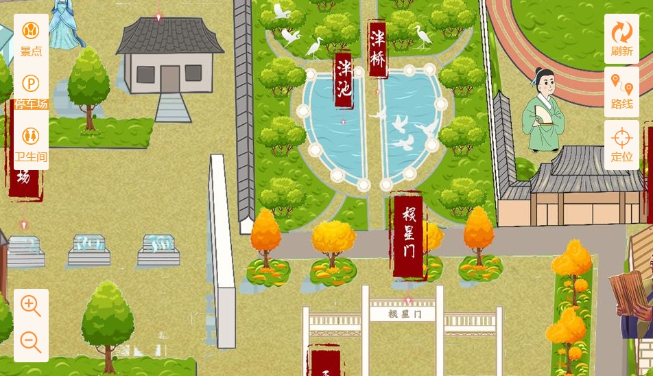 临武手绘地图景区语音讲解导览系统：智慧景区建设的基石